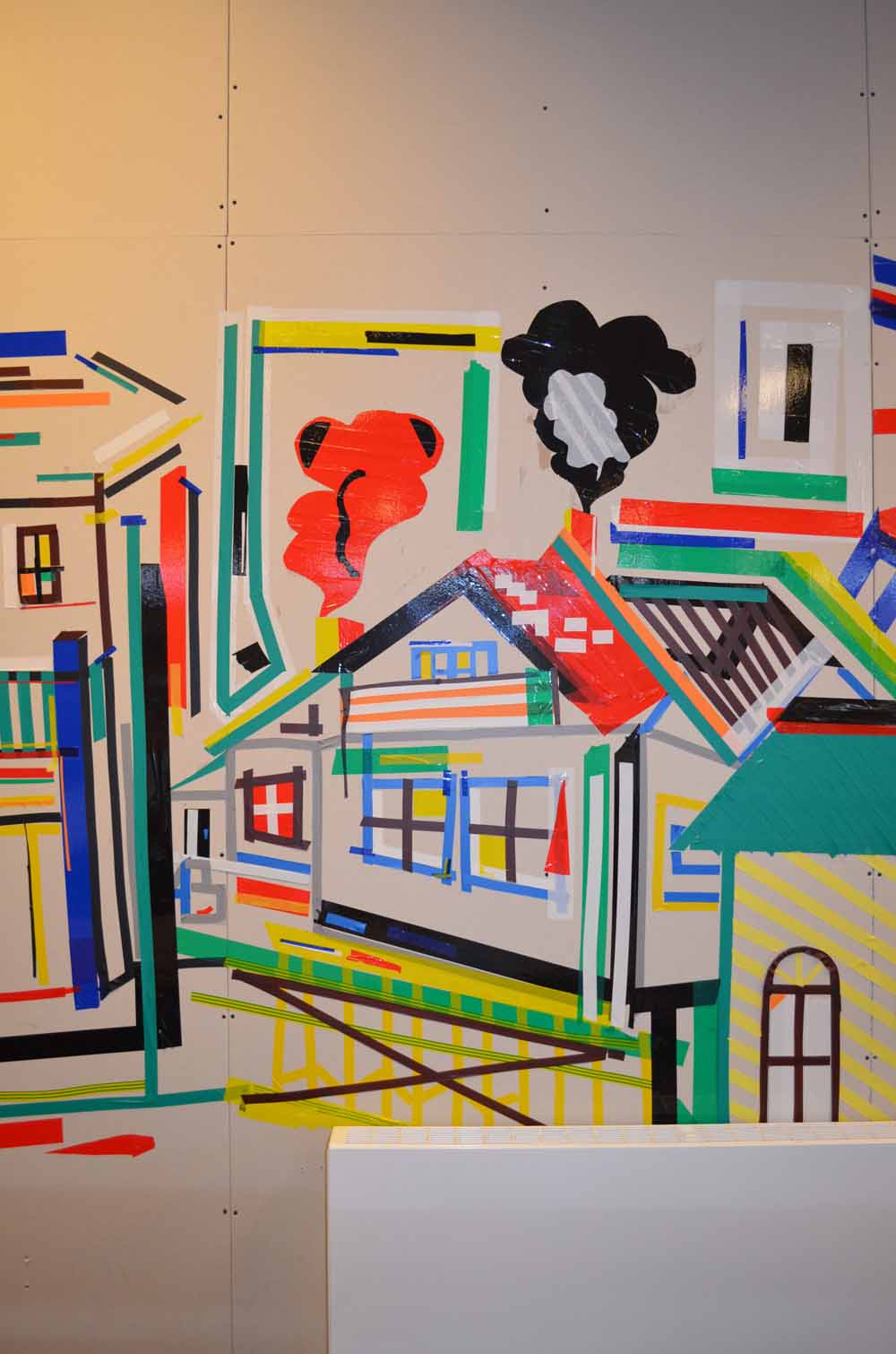 Tape House Murals 2015 - Dining Hall